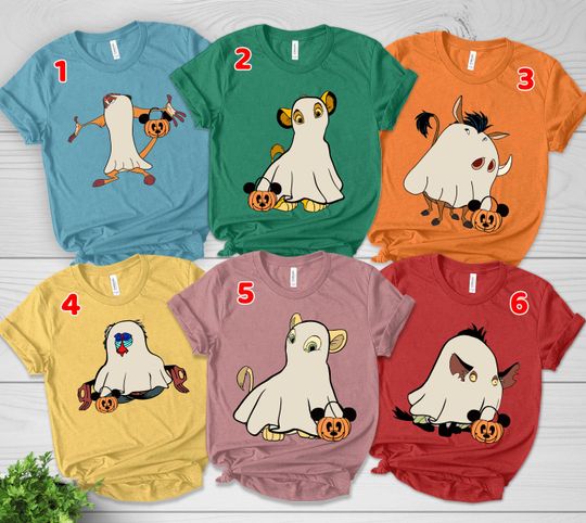 Customizable Lion King Halloween T-shirt, Lion King Simba Halloween, Disneyland Trip Halloween Tee