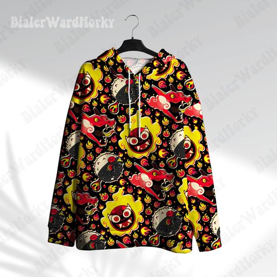 Mystic Dark Hoodie  Ghost Hoodie Anime Hoodie Gengar Shirt Gifts