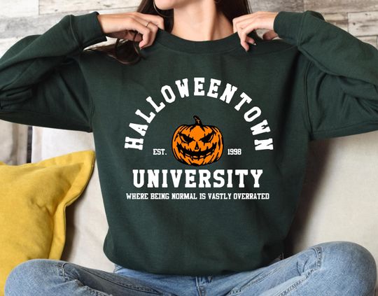 Discover Halloweentown University Sweatshirt, Halloween Shirt, Halloween Gift, Holiday Sweatshirt