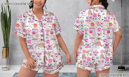 Discover Dolly Parton Pajamas Short Set, Dolly Parton Pajamas Set, Holiday Pajamas Set, Pajamas Pants, Women Pajamas, Sleepwear Pyjamas