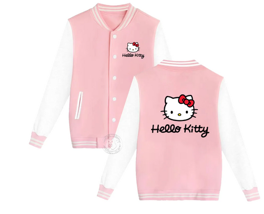 Discover Sanrio Kids Fall/Winter Thick Baseball Jacket