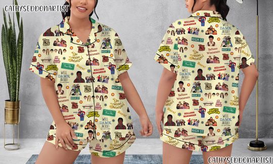 Discover That '70s Show Pajamas Short Set, That '70s Show Pajamas Set, Holiday Pajamas Set, Pajamas Pants, Women Pajamas, Sleepwear Pyjamas