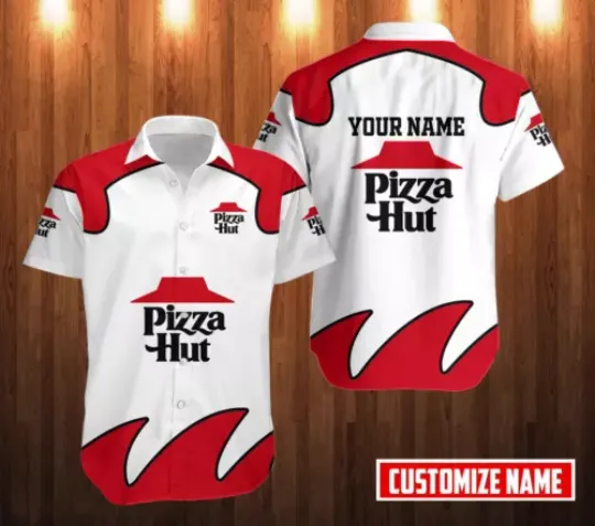 Discover Pizza Hut Hawaiian Shirt, Pizza Hut Beach Summer Shirt, Pizza Hut Lovers Shirt