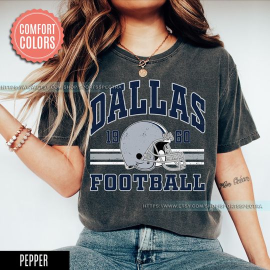 Discover Dallas Football Vintage Style Comfort Colors T-Shirt,Dallas Football Shirt,Cowboy T-Shirt,Dallas Shirt,Football Shirt,Dallas Fans