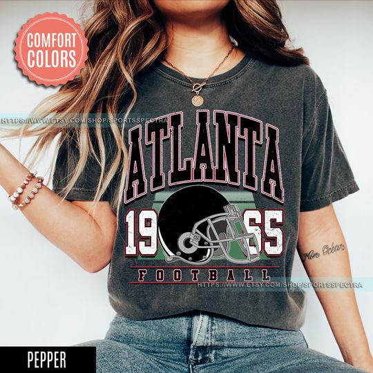 Atlanta Football Vintage Style Comfort Colors T-Shirt,Atlanta Football shirt,Atlanta Football T-Shirt,Sunday Football