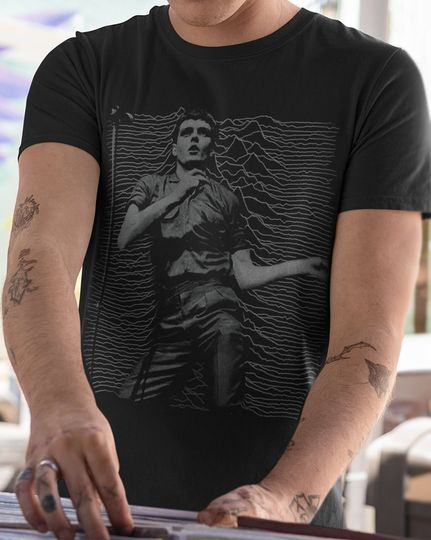 Ian Curtis Shirt Joy Division T-Shirt Unknown Pleasures Tshirt Post Punk Shirts Gothic Tees Goth Apparel 80s Tee Dance To The Radio Closer
