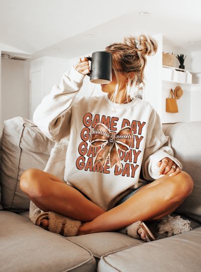 Discover Coquette Football Shirt, Football Sweatshirt, Football Mom Shirt, Game Day Shirt, Fall Football Season Tee, Sports Gift