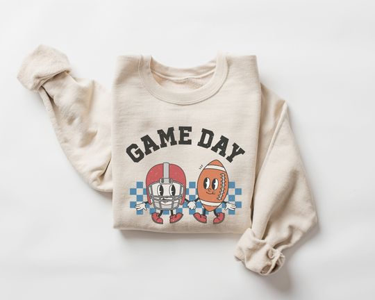 Discover Football Gameday Sweatshirt, Football Crewneck, Gameday Crewneck, Football Game Sweatshirts, Football Shirt, Game Day Sweatshirt, Unisex