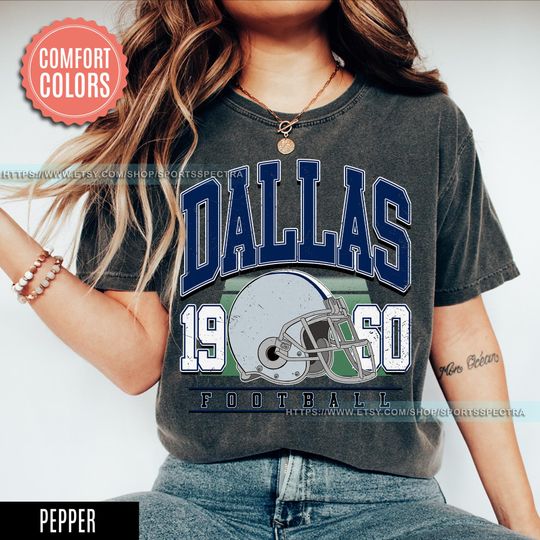 Discover Dallas Football Vintage Style Comfort Colors T-Shirt,Dallas Football Shirt,Cowboy T-Shirt,Dallas Shirt,Football Shirt,Dallas Fans