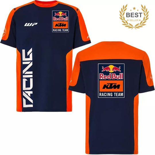 3D KTM 2024 Racing Team 3D t Shirt, Moto Sport T Shirt
