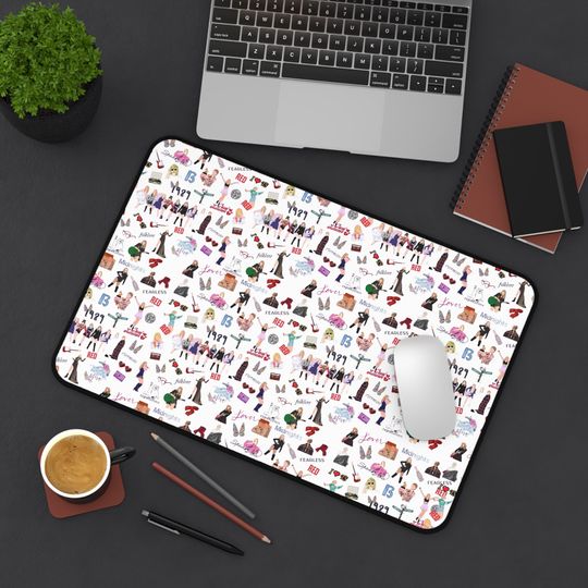 Discover Taylor Album Inspired Desk Mat, Swifts Albums Accessories, Christmas Gifts for swiftiee Fans, Eras Tour Merch Desk Mat, Mouse Pad, Gift