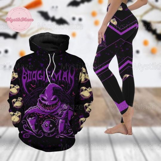 Halloween Oogie Boogie Hoodie Legging Set, Disney Boogieman