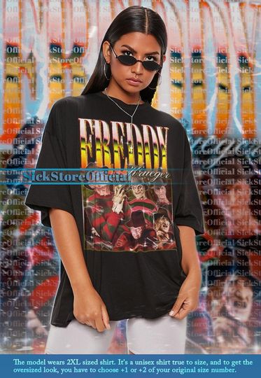 FREDDY KRUEGER Vintage Shirt, Freddy Krueger Homage Tshirt, Freddy Krueger Fan Tees, Freddy Krueger Retro Sweater, Freddy Krueger Gift #saf