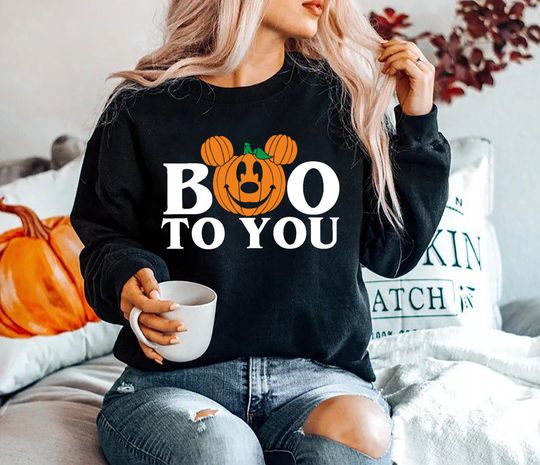Discover Disney Halloween Sweatshirt, Mickey Halloween  , Halloween Sweatshirt