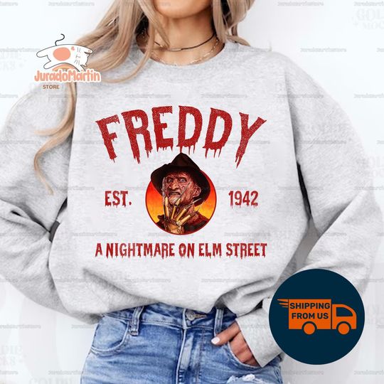 Freddy Krueger Shirt, Freddy A Nightmare on Elm Street Horror Film Shirt, Freddy Krueger Horror Shirt, Freddy Krueger Halloween Shirt
