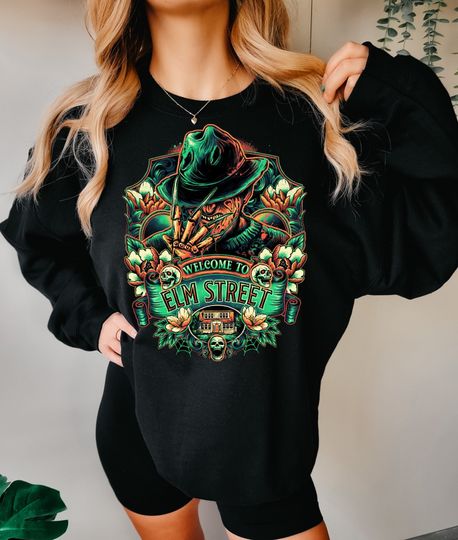 Freddy Krueger Nightmare on Elm Street Gildan Sweatshirt