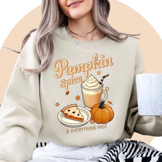 Discover Pumpkin Sweatshirt | Halloween Sweatshirt | Autumn Jumper | Autumn Shirt | Fall Sweatshirt