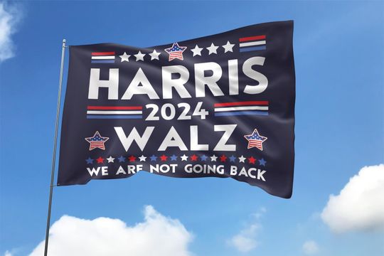 Discover Harris Walz Flag, Kamala Harris Tim Walz President VP 2024 US Election Flag, Vote Blue Flag, Vote Harris Walz, Democracy Flag