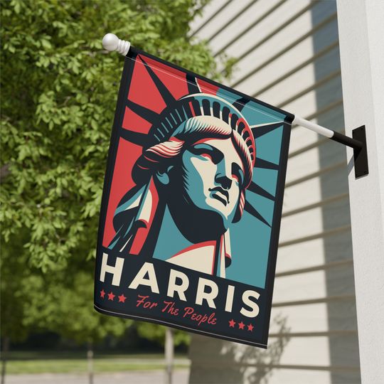 Discover Kamala Harris House Flag, Harris Banner, Presidential Election 2024 Flag, Kamala Harris Flag, Home Flag