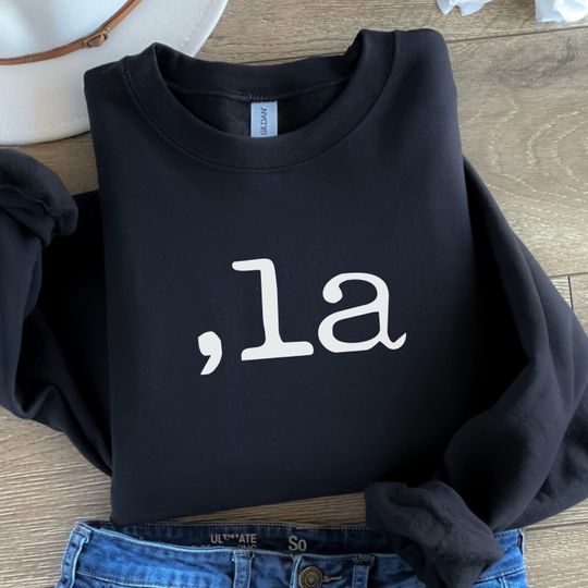 Discover Comma-La Sweatshirt, Kamala Harris Sweater, Biden Harris 2024, Election 2024,  Vice President, Democrat Shirt, Kamala Crewneck, Kamala 2024