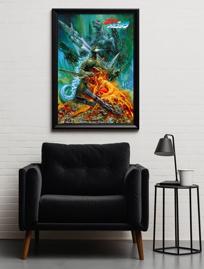 Discover god zilla vs. Mechagodzilla (1993) Movie Poster, High Quality Glossy Print from PosterOffice, Vintage Classic Movie Poster Print