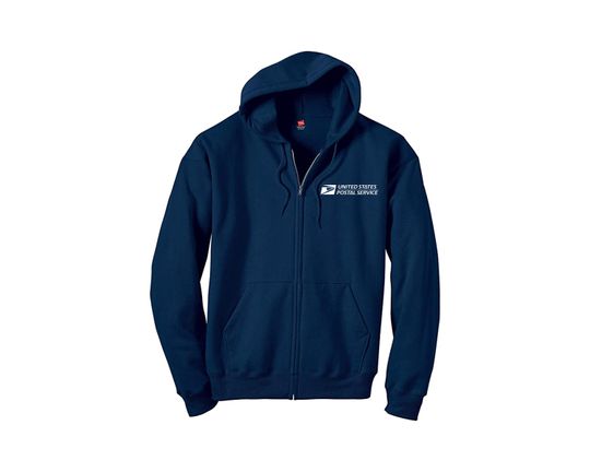 Discover Postal Service Zip up hoodie, Hoodie, NOT Vinyl, Navy Hoodie, Postal Service Mailer Shirt, Mailer Hoodie