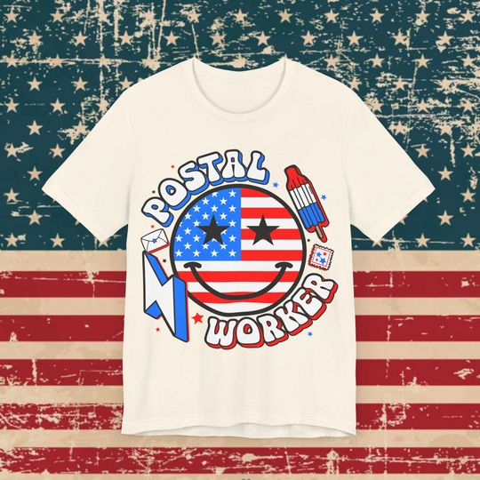 Discover 4th of July | Postal Service United SPS | Postal Carrier Worker | Postal Service Shirt | United SPS | Postal Service T-shirts