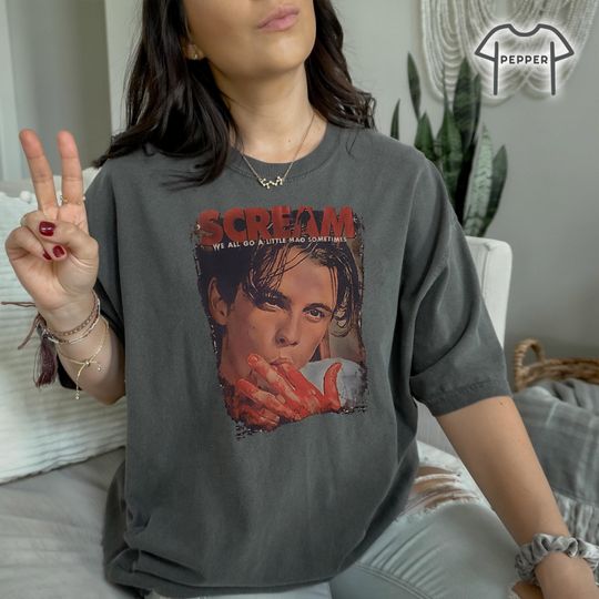 Scream Billy Loomis Shirt, Billy Loomis Shirt, Lets Watch Scary Movies Shirt, Horror Movie Shirt, Scream Movie Shirt, The Ghost Face Shirt