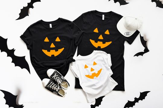 Discover Halloween Pumpkin Face shirt, Halloween Shirts , Halloween Party Group Shirts, Halloween baby suit