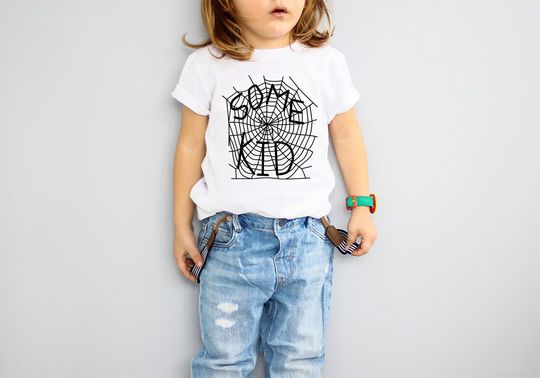 Discover Some Kid Web Halloween Shirt, Halloween Family Shirts, Spider Web Halloween Shirt, Halloween T-Shirt, Halloween Tee for Boy or Girls