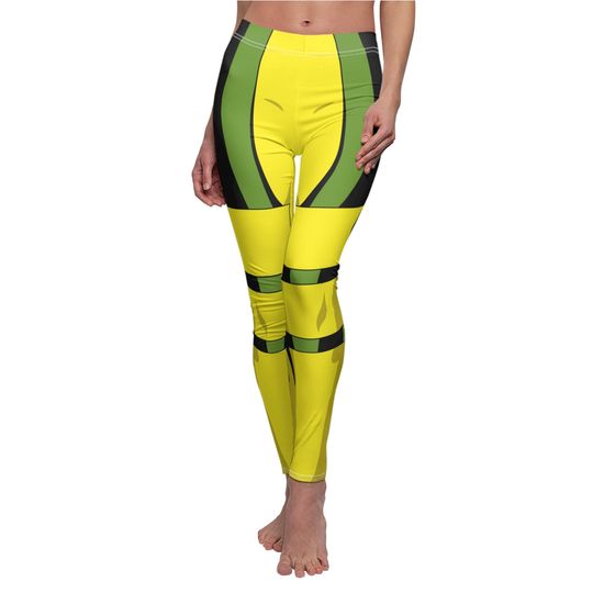 Rogue X-Men '97 Legging, Marvel Comics Costume, Xmen Cosplay, Disney Series Outfits, Superhero Mutant Women's Pants, Family and Friend Gifts