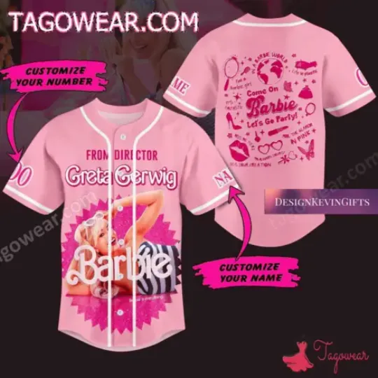 Personalized Barbie Movie From Director Greta Gerwig 3D Jersey Shirt