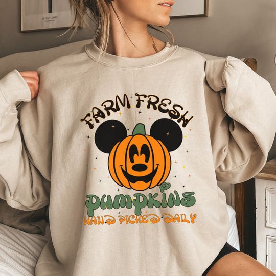 Discover Disney Halloween Sweater, Cute Halloween Shirts, Spooky Season Shirt, Pumpkin Halloween