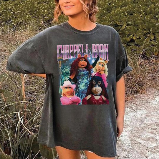 The Muppet Chappell Roan Bootleg Shirt, Miss Piggy Chappell Roan  Music Retro Shirt, Midwest Princess Tee, Pink Pony Club Hoodie