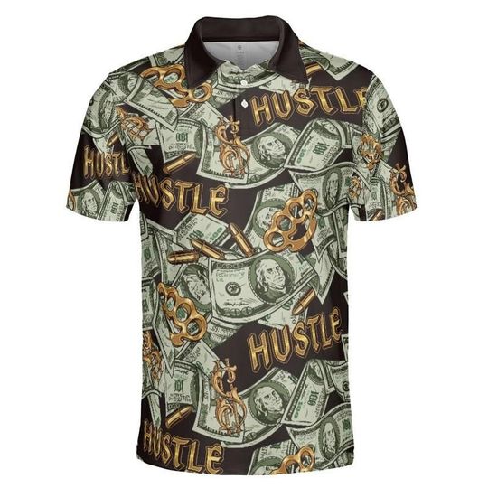 Discover Hustlers Life Polo Shirt