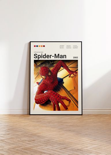 Discover Spider-Man Poster, Spider-Man Movie Poster, Movie Poster, Living Room Poster, Film Poster, Movie Art, Minimalist Movie Poster, Gift for Him