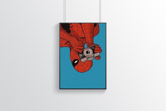 Discover Spider Man Poster | Movie Poster | Series Poster | Home Decor | Wall Decor | Famous Wall Art | Vintage Poster