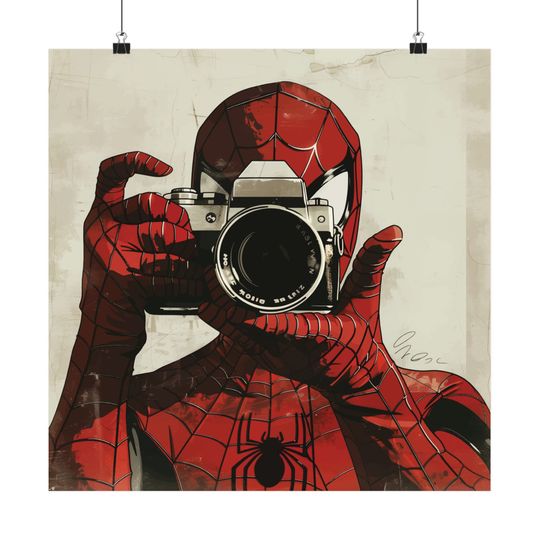 Spider-Man Themed Poster