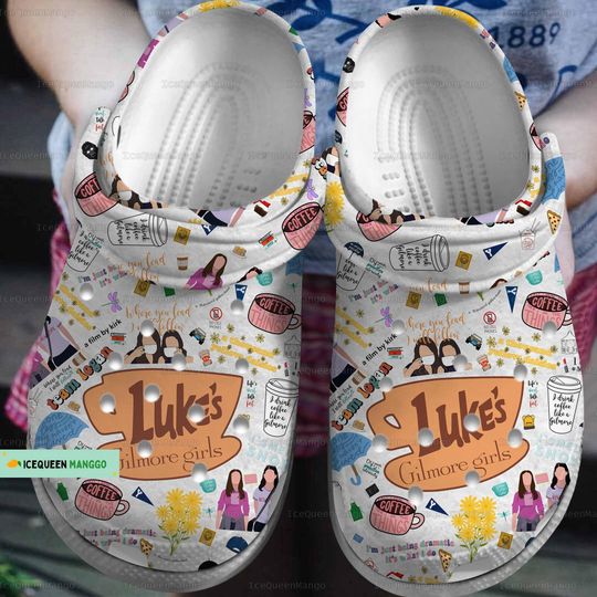 Gilmore Girls Shoes, Stars Hollow Dinner Sandals, Lukes Dinner Men Sandals, Lukes Coffee Women Shoes, Halloween Movie Shoes