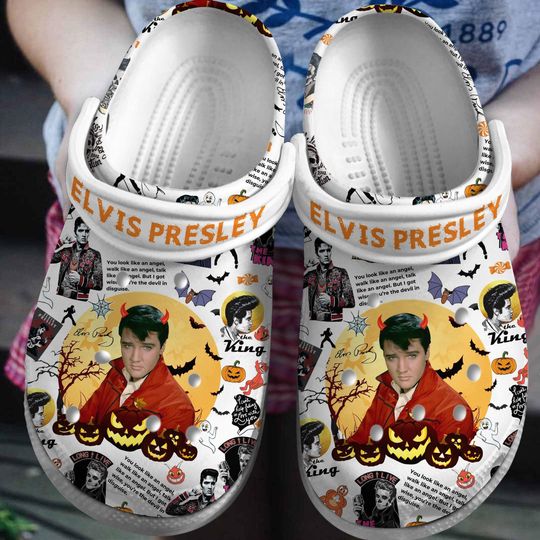 Elvis Presley Sandals, Elvis Music Men Shoes, Elvis 2024 Men Shoes, Elvis Presley Lover Sandals, King Of Rock Sandals, Elvis Shoes