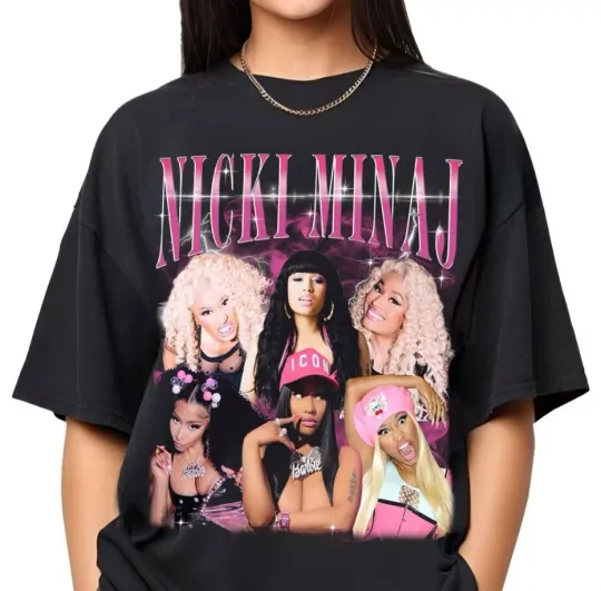 Nicki Minaj Graphic T-shirt Cotton Unisex Allsizes Gift For Fans Music