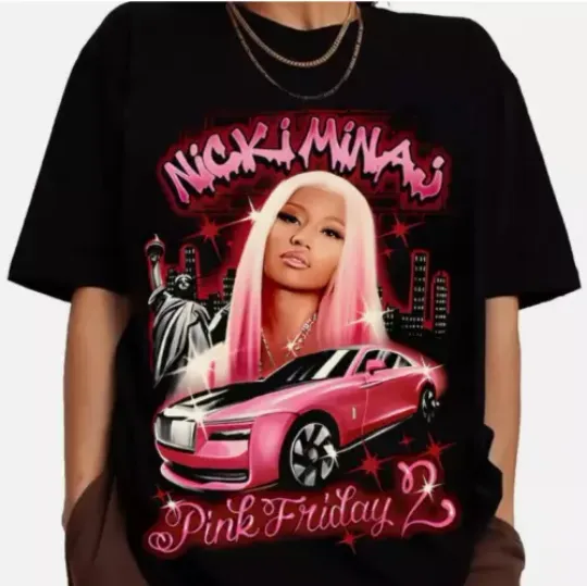 Nicki Minaj Singer T-Shirt Nicki Minaj Rapper Shirt Unisex Gift For Fan