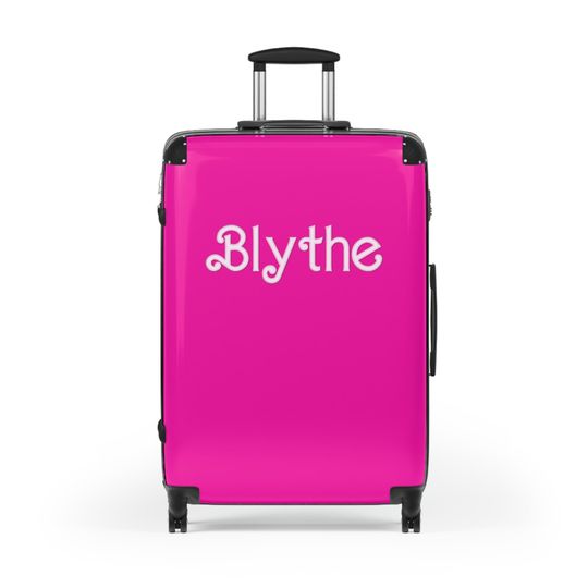 Custom Barbie Suitcase, Custom Barbie Luggage, Travel Bag