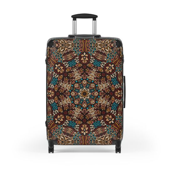 Discover Mandala Suitcase, Mandala Luggage, Travel Bag