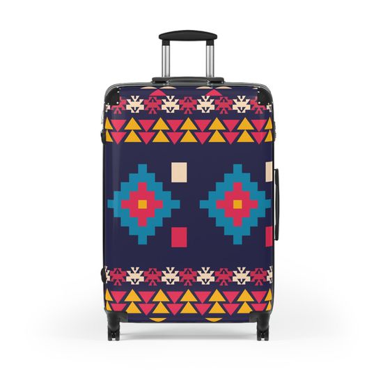 Aztec Suitcase, Aztec Luggage, Travel Bag