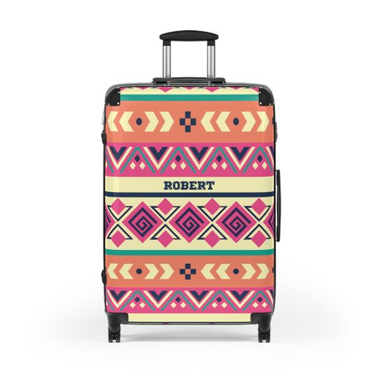 Aztec Suitcase, Aztec Luggage, Travel Bag
