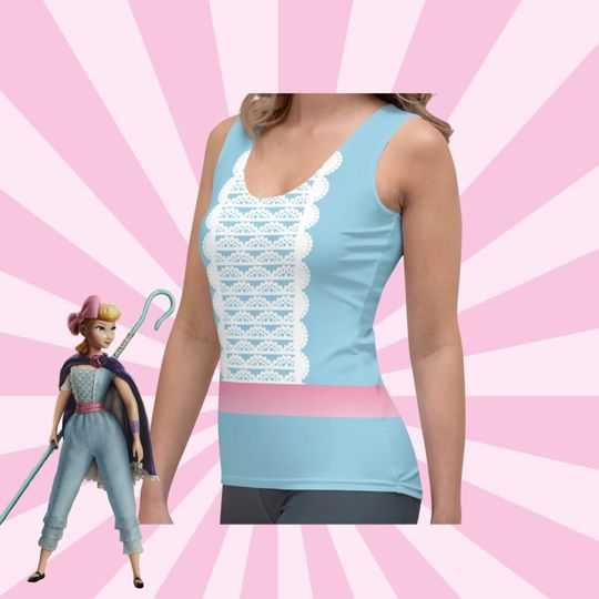 Bo Peep Disney Tank Top Toy Story 4 Tank Top costume cosplay run Disney Pixar fest outfit
