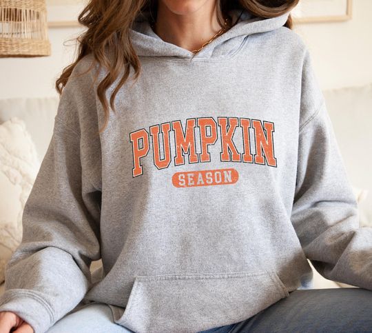 Discover Pumpkin Season Hoodie, Halloween Pumpkin Hoodie ,Halloween Gifts, Cute Halloween Hoodie, Halloween Season Hoodie, Retro Vintage Halloween