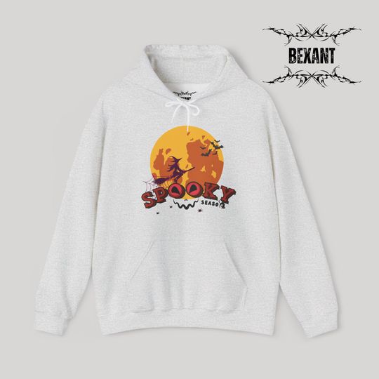 Discover Women's Halloween hoodie with hood, Halloween print hoodie for Women