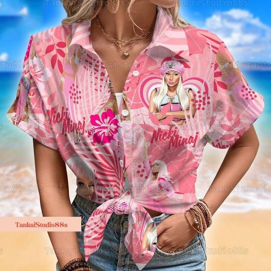 Nicki Minaj Hawaii Shirt, Nicki Minaj World Tour Summer Shirt, Nicki Minaj Rapper Shirts, Nicki Minaj Merch, Nicki Minaj Fan
